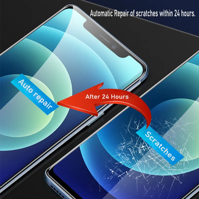 8-IN-1 Hydrogel Film: Slim Soft HD Lens and Screen Protector