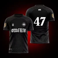 Omerta Boxing Fans Summer 3D Print Omerta 47 Outdoor Sportwear Men's Breathable Jersey Round Neck Short Sleeve T-shirt Clothes 1