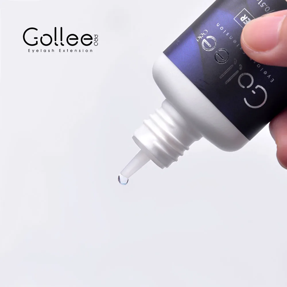Gollee Lash Primer Before Eyelash Extensions 15 ml Increase Adhesive Bonding Power for Better