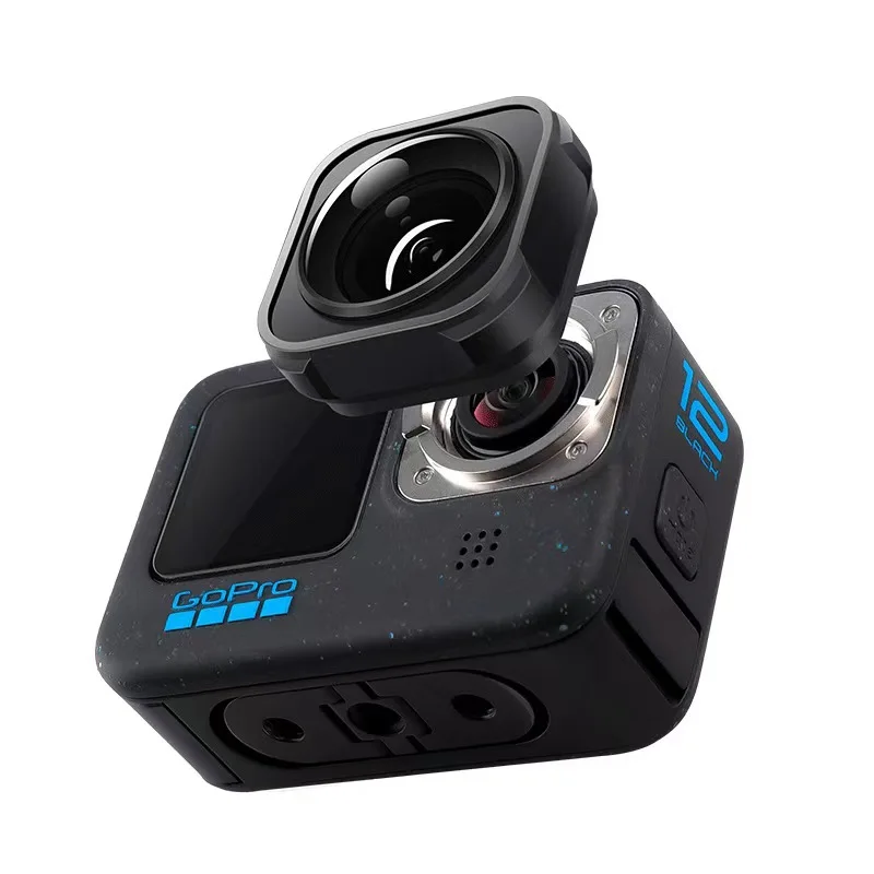 Per Gopro 9 10 11 12 13 accessori custodia custodia impermeabile MAX Lens Mod grandangolare Big Lente Diving 40M protettivo per Go pro  44