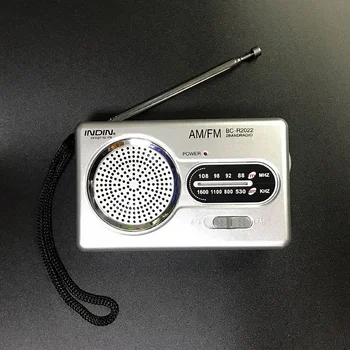 휴대용 튜닝 테이블 라디오, 텔레스코픽 안테나 라운더 스피커 포함, 디지털 FM/SW 시계, Kchibo 라디오 디지털 KK-9