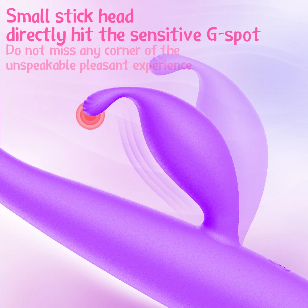 Vibratore Punto G per Principianti per Donne Orgasmo a Forma di Dito Potenti Vibrazioni Stimolatore del Clitoride del Capezzolo Giocattoli del Sesso_voghion.com