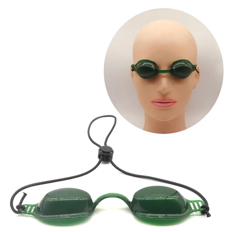 Light Blocking Soft Silcone Eye Mask Beauty Devices Protective Eyepatch Laser Light Eye Shields Safety Goggles Sunbathing 2