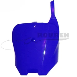Front Fender Mudguard and Number Plate (Blue)