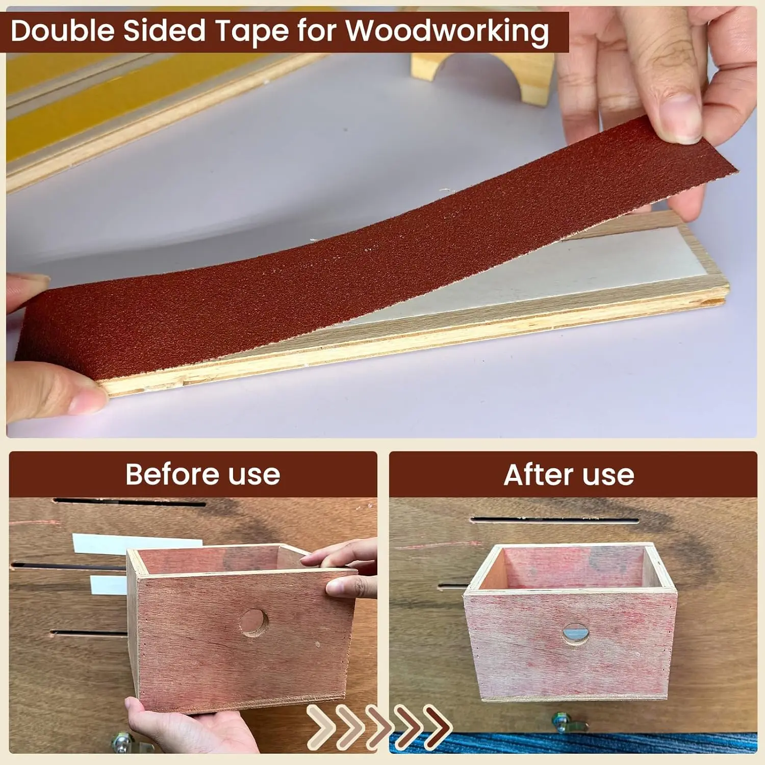 PET 양면 초강력 접착 테이프 내열성 0.05mm 두께 투명 PET 강력 양면 테이프