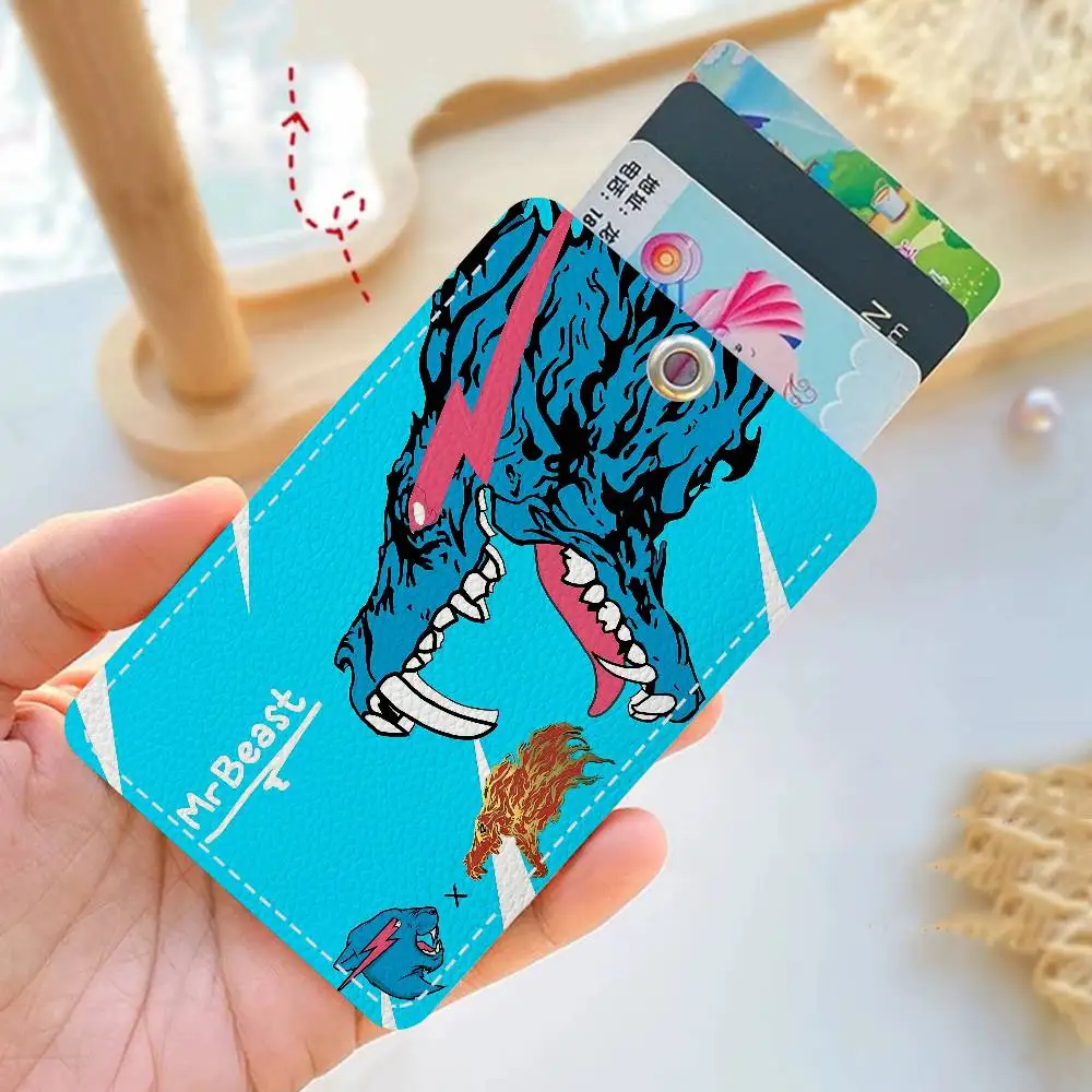 Beliebte Tuber M-Mrbeast Cartoon Karte Schlüsselanhänger Anime Mode Anhänger Tasche ID Tür Karte Fall Bus Karte Nette Erwachsene Geburtstag geschenk – Detail 12