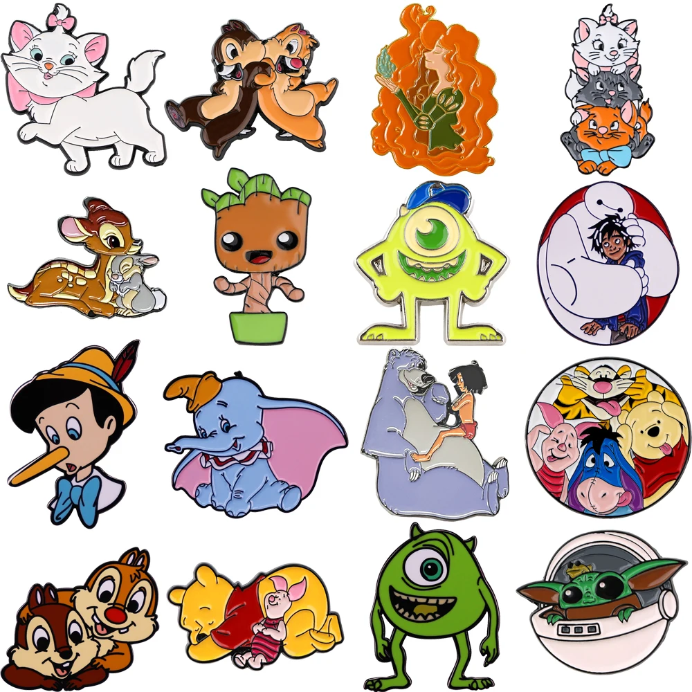 

Cute Enamel Pin Anime Lapel Pins for Backpacks Gift Cute Things Brooches Manga Badges on Backpack Brooch for Clothes Jewelry