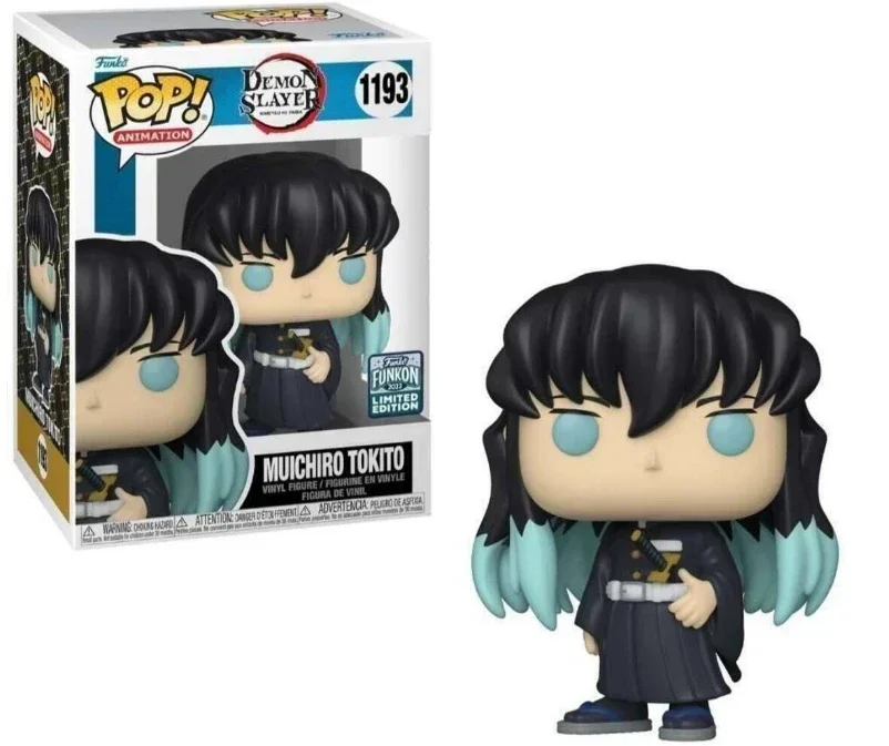 thumbnail image 4 of Funko Pop Demon Slayer Shinobu 1314# OBANAI 1395# RUI 1307# Nezuko 1264# SANEMI 1253 Tanjiro 1304 KYOJURO 1308 Muichiro 1193 Juguete, 4 of 5