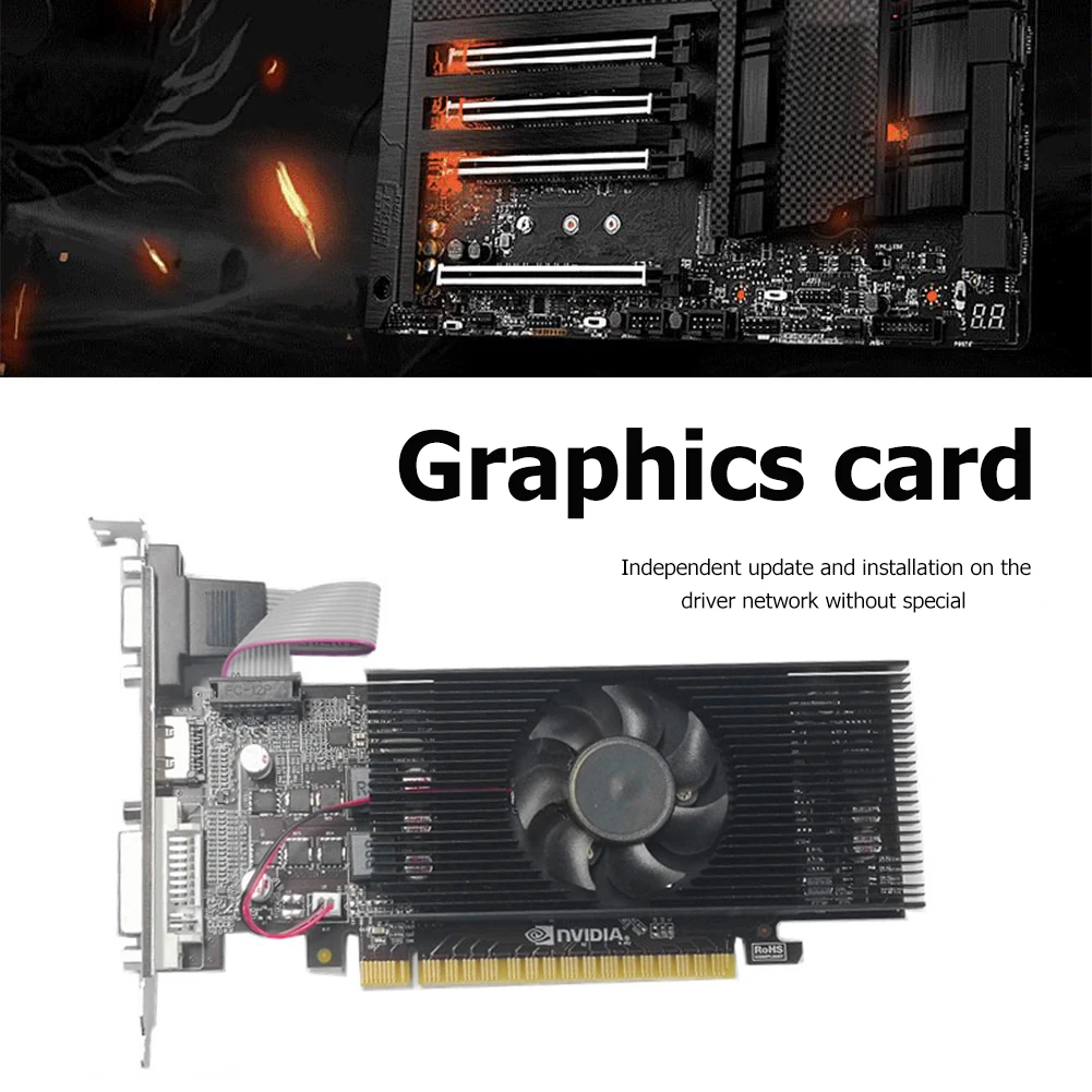 best video card for gaming pc GTX650 2GB DDR5 128BIT Desktop Computer Graphics Card Gaming Video Card For Daily Work and Pnline Games,PC Graphics graphics card for desktop