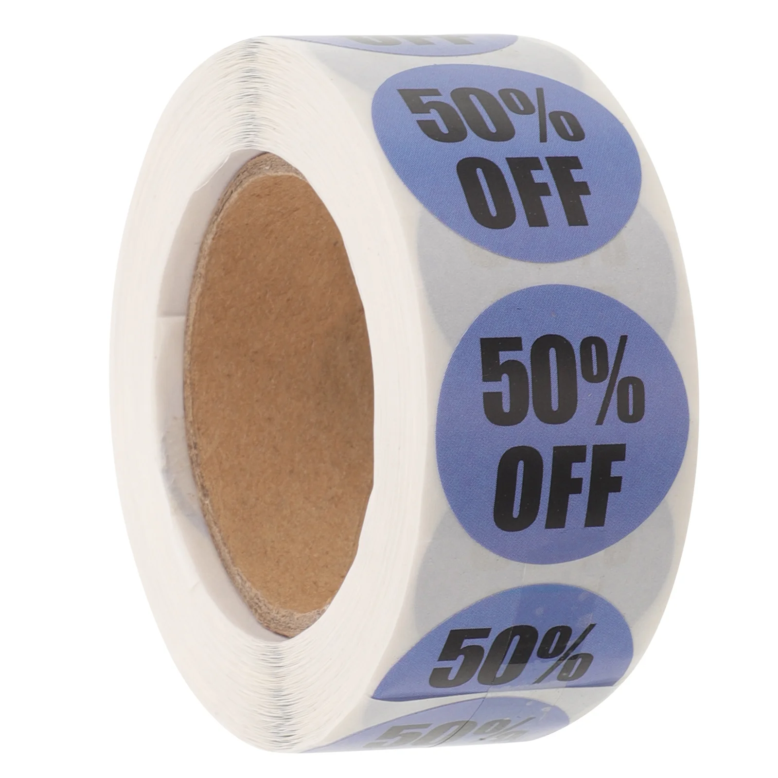 

1 Roll Percent Off Stickers Discount Stickers Round Stickers Self-adhesive Discount Label Stickers