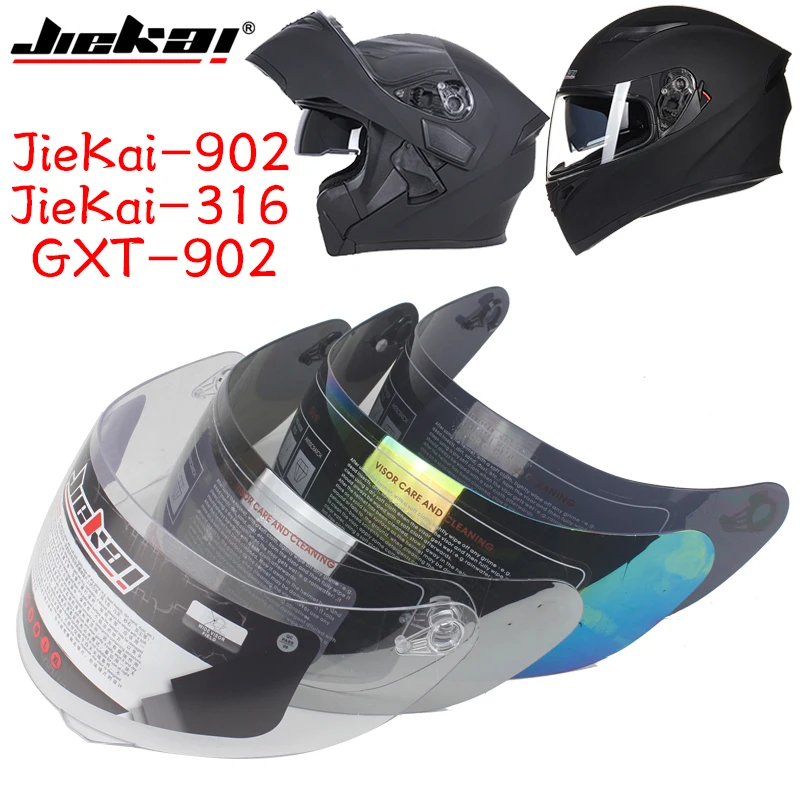 For JK 902 JK 316 GXT 902 1 Piece Face Shield for Full Face Motorcycle