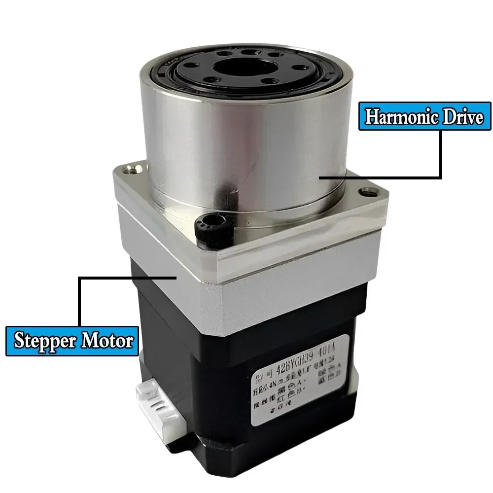 Mini Harmonic Drive Stepper Motor Kit High-precision Robot Manipulator Arm Joint Rotating Platform Cam Divider 4 axis DD Motor