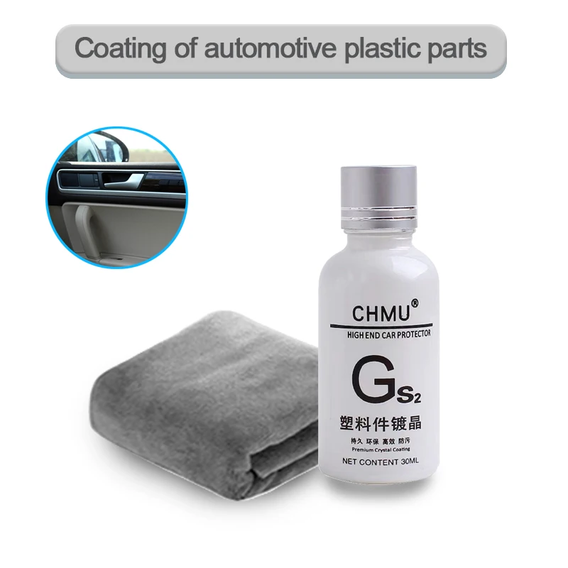 Plastic Parts Refurbish Agent 30ml Coating Paste Maintenance Car Cleaner Plastic Parts Retreading Agent Automotive Interior Part