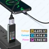 JEYI Power Meter LCD USB Tester 0-3A 3.7-30V USB Multimeter Voltage Current Test Detector  Multi-function Display Capacity 3