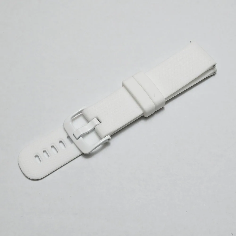 Silicone Quick Release Watch Band - 20mm/22mm Adjustable Replacement Strap