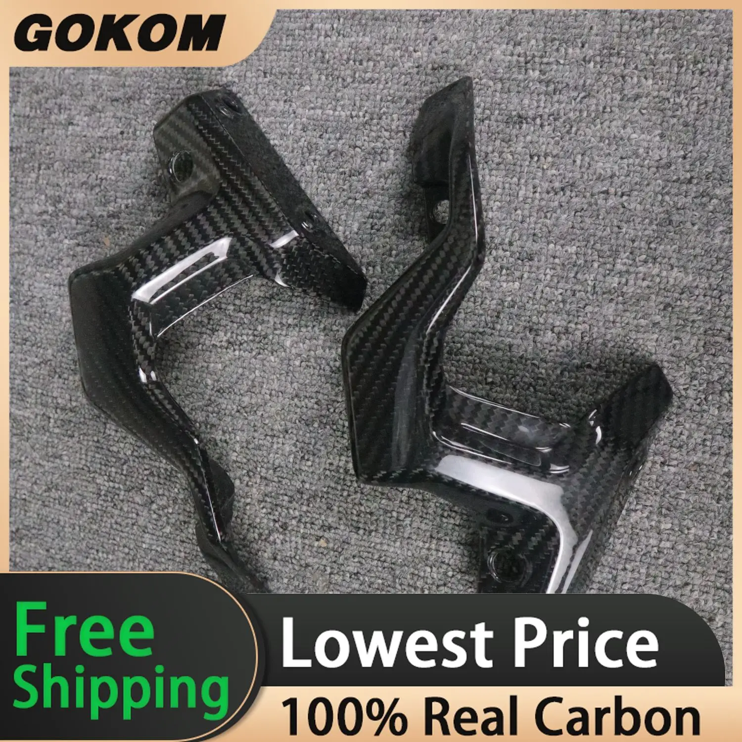 

For YAMAHA MT07 2018-2020 Motorcycle Parts Accessories 100% Real Carbon Fiber Fairing Panel Cover Guard Protection Cowl