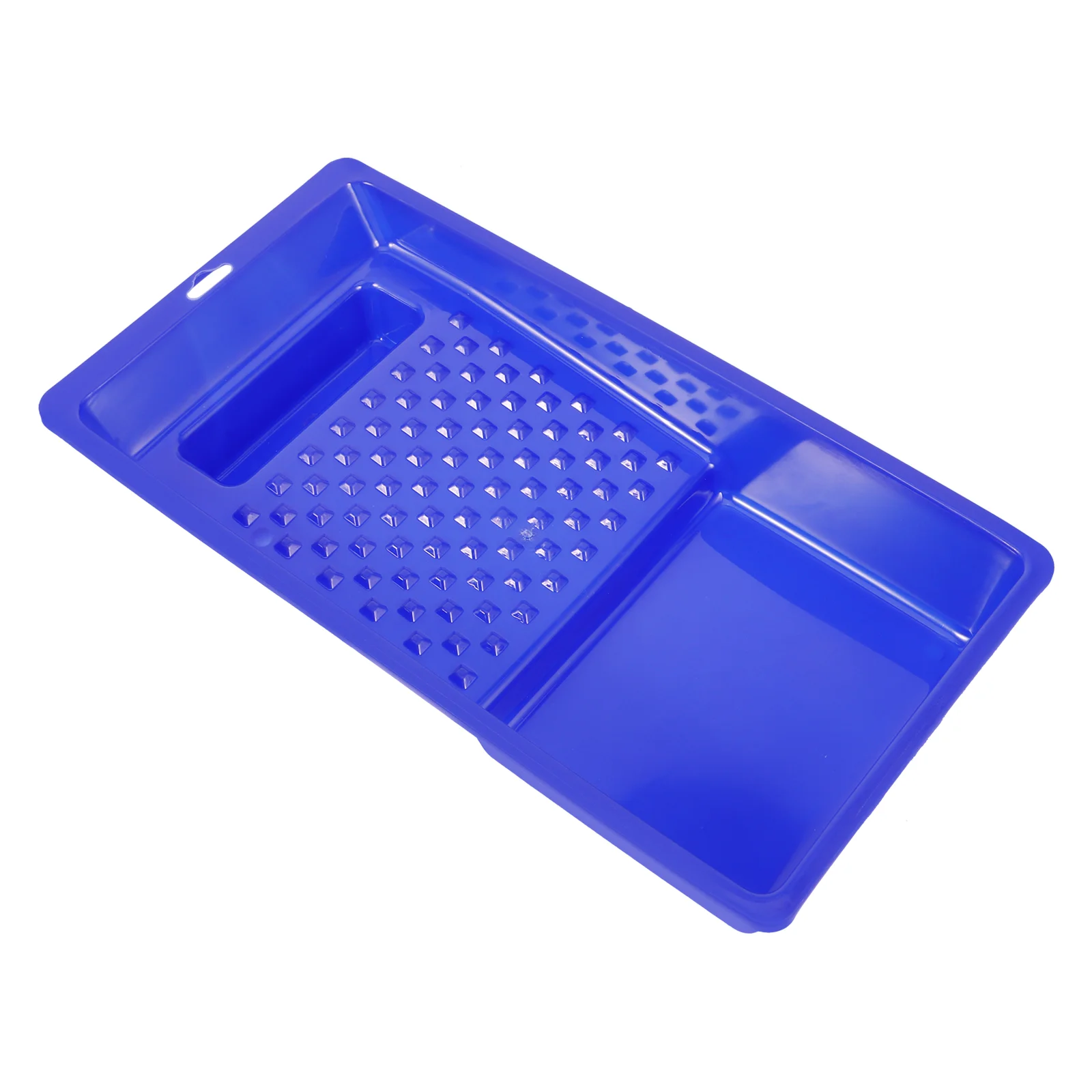 Paint Tray Holder Blue Drawing Tool Storage Container Paintbrush Holders Plastic Wall Painting Mixing for