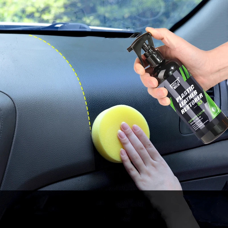 Car Leather Cleaner UV Protection Auto Interior Cleaner Car Ceiling  Dashboard Leather Restoring Agent Vehicles Detailing Liquid - AliExpress