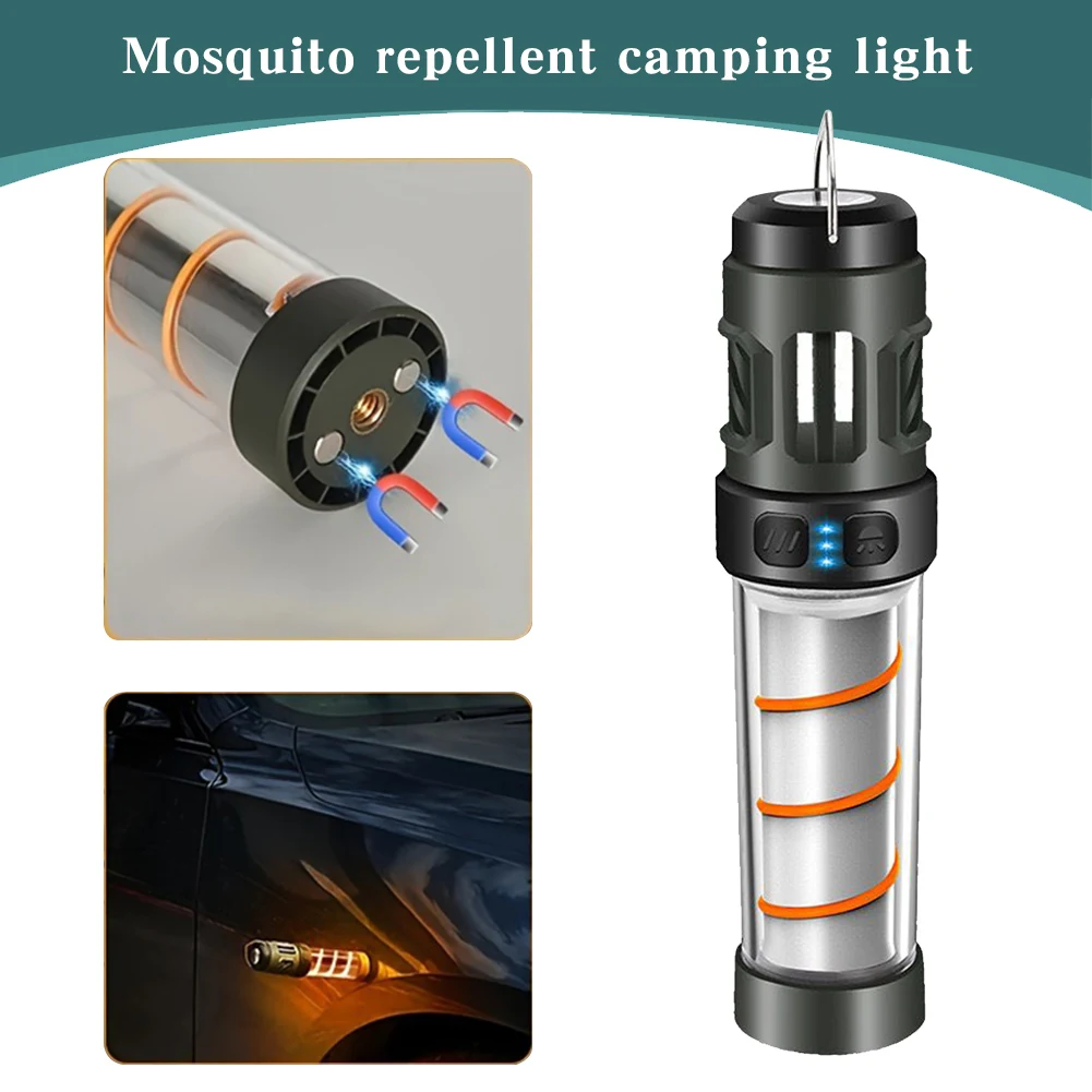 

Противомоскитная лампа с USB-зарядкой, 3000 мАч