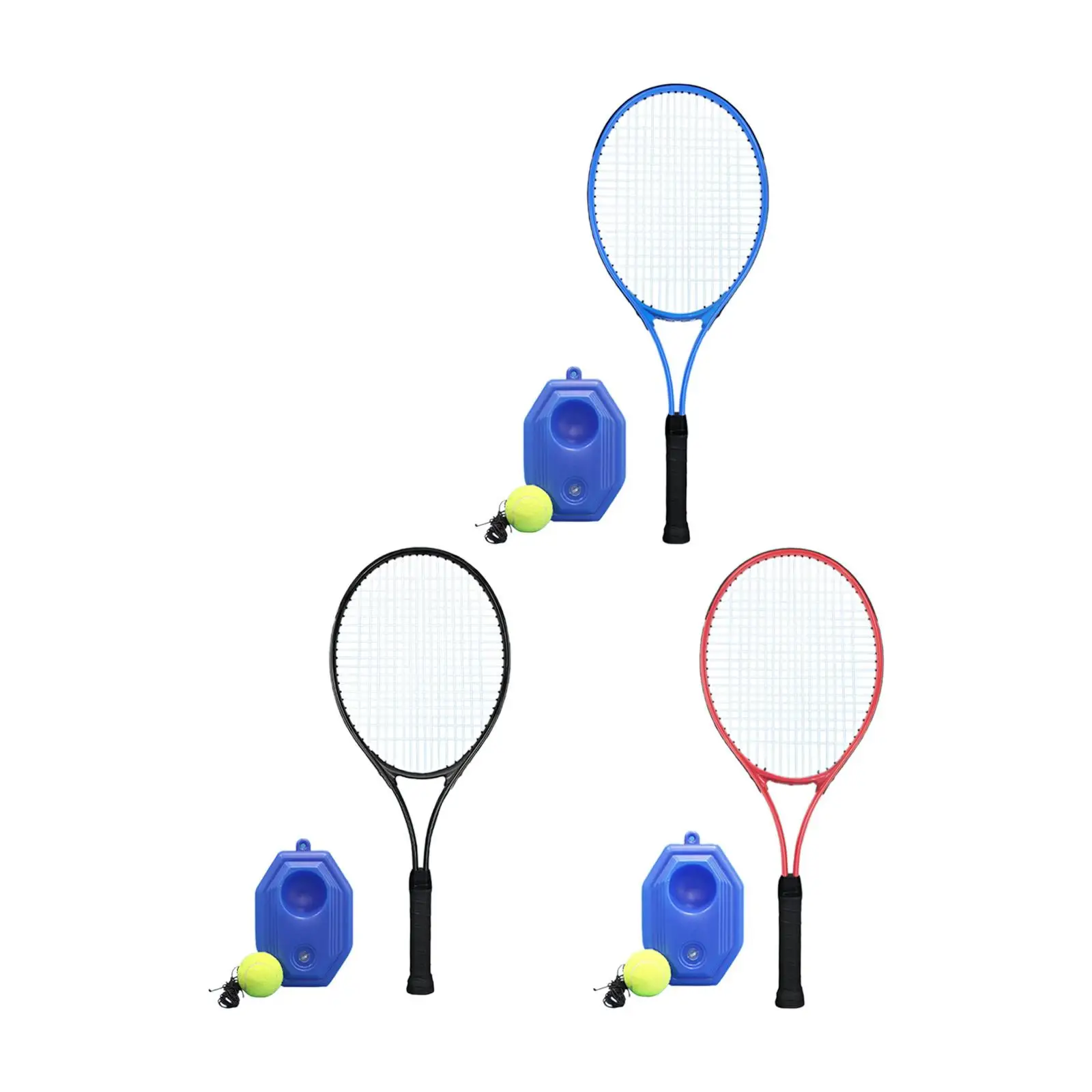 

Solo Training,Solo Tennis Trainer,Tennis Trainer Rebound Ball Set,Tennis Rebounder Set for Exercise