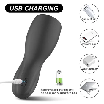 Male Masturbator Cup with 10 Modes for Penis Stimulation Pocket Pussy 3D Textured Blowjob Male Stroker Toy Adult SexToys for Men 3