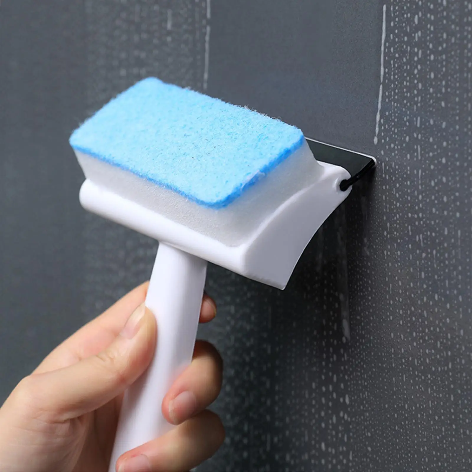 Window Scrubber Tile Cleaner Floor Brush Deep Cleaning Window Cleaner Glass Wiper for Kitchen Car Windshield Indoor Home window cleaning brush,window cleaner