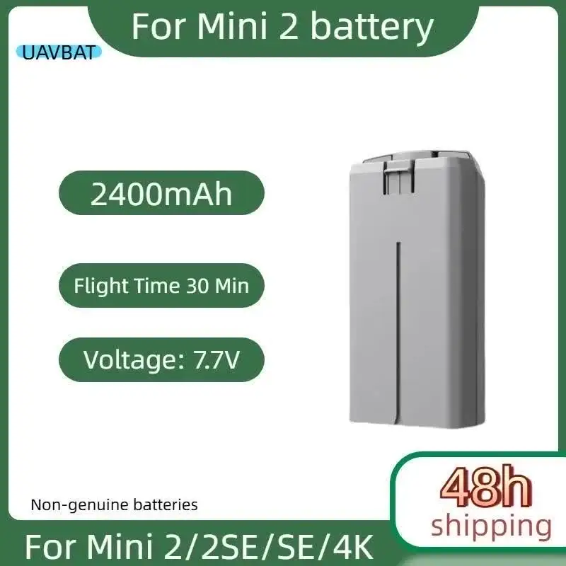 Batterie drone Mini 2/SE 2250mAh LiPo 2S 7.7V longue durée