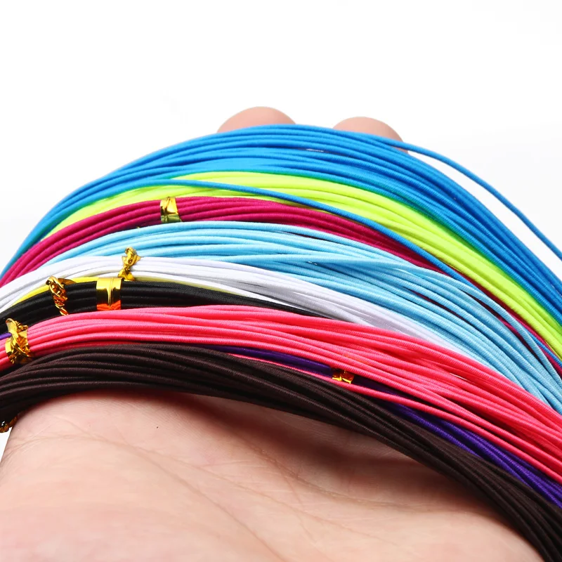 100m Rainbow Colourful Elastic Cord 1mm Thread Stretch String Craft for  Beading Braiding DIY Jewelry Handmade - AliExpress