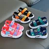 Cute Cartoon Dinosaur Boys Girls Summer Toddler Sandals Baby Anti Slip Indoor Bathroom Home Sandals Children Outdoor Beach Shoes 2