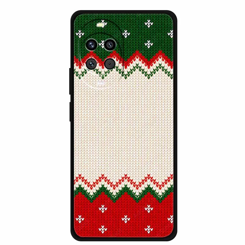 Festive Cartoon Christmas Soft TPU Phone Case - Fun & Durable Bumper Cover