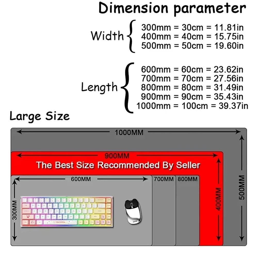 Car City Mousepad Old School Childhood City Mouse Pad Desk Mat Gaming Mat Non-Slip Durable Stitched Edge Extended Pad Office Rug — view 6