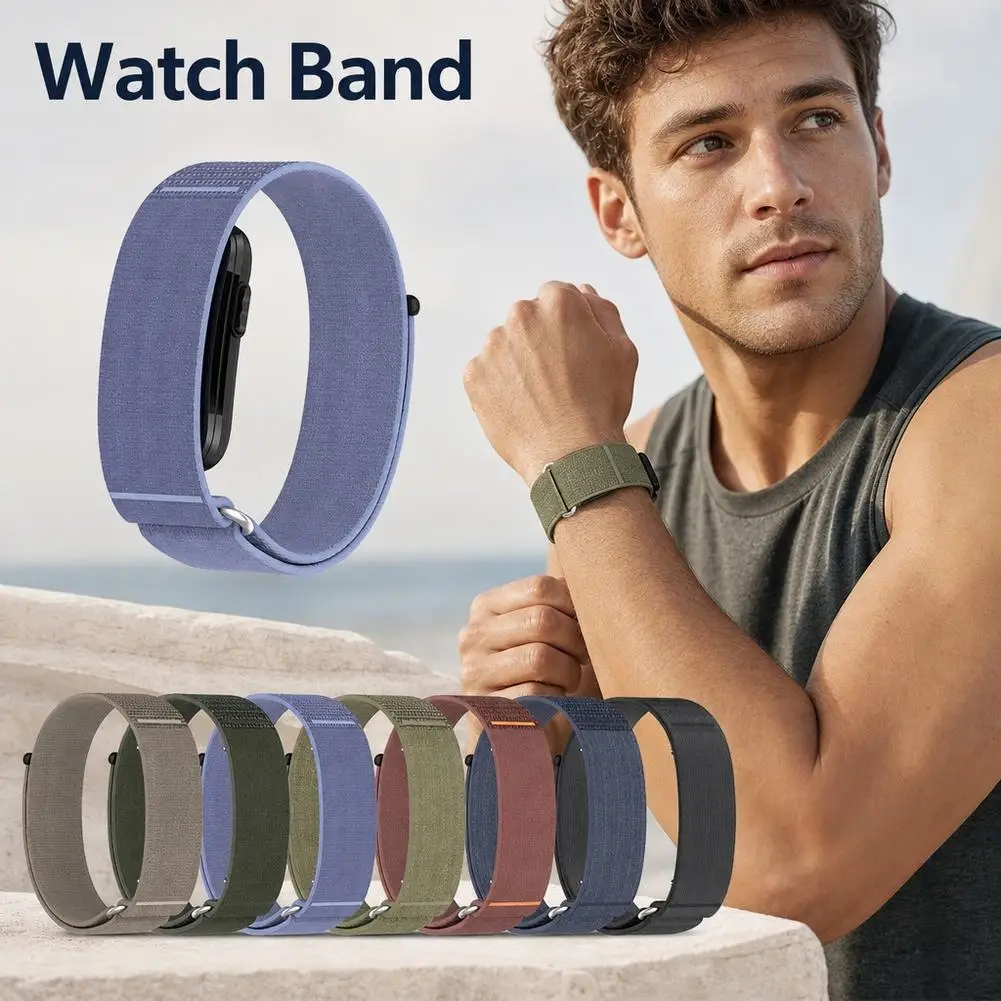 Enhanced Replacement Strap - Breathable Woven Nylon Sport Band