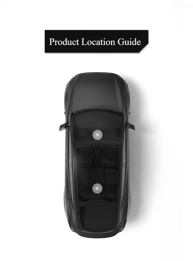 For Tesla Model Y Juniper/Launch 2025 Center Console Water Cup Pad Anti-slip Pad