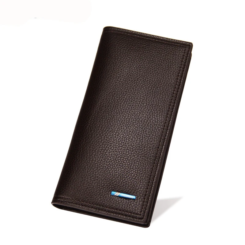 New Men's Wallet Long Fashion Men's Magnetic Buckle Plus Envelope Large-capacity Multi-card Pocket Wallet Multi-card Wallet 6