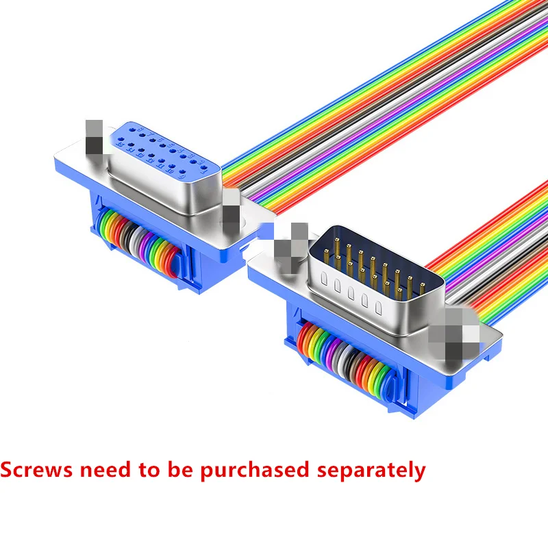 1Pcs D-SUB DB9 DB15 DB25 DB37 DIDC 9 15 25 37Pin Male Female D-SUD Serial Port Connector Adapter RS232 COM Extension Cable db9 data cable