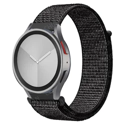 Versatile Nylon Loop Band - Durable & Comfortable Sport Bracelet for Smartwatches (21 reflective black)