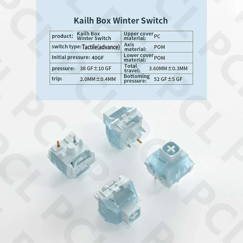 Kailh Box Winter メカニカルキーボードスイッチ96個
