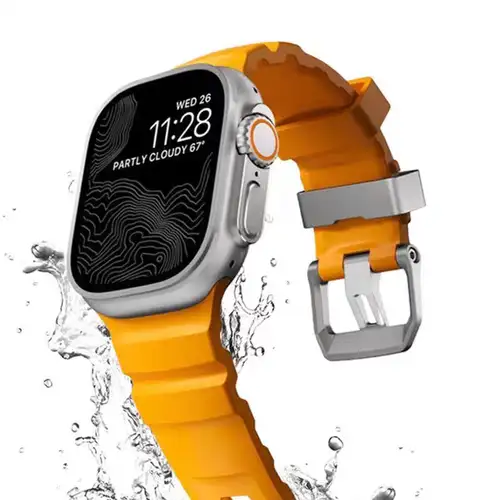 Trail Silicone Band for Apple Watch Ultra 3 2 49mm Strap 46mm 45mm 44mm Sport Bracelet for iWatch Series 11 10 Ultra 9 8 7 6 SE3 - Image 4
