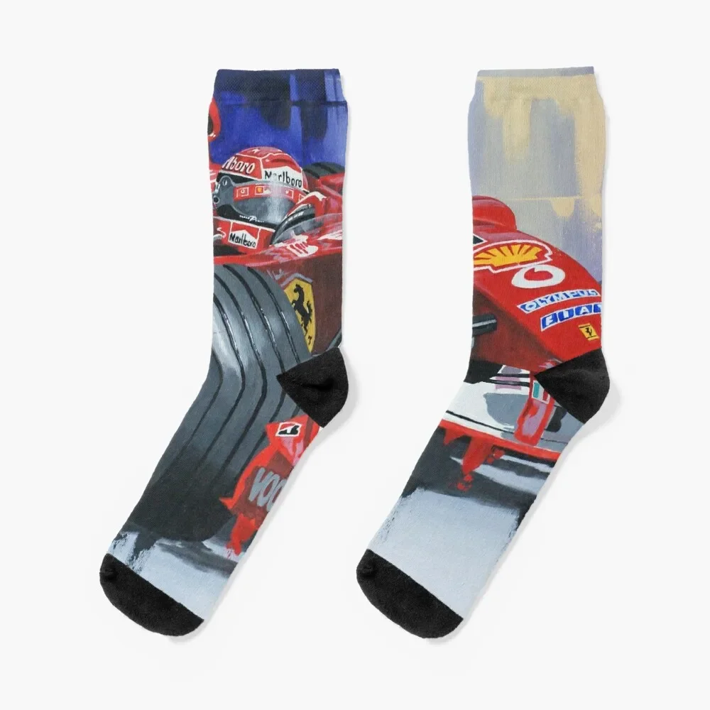 MICHAEL SCHUMACHER by Greg Tillett Socks basket ball women's compression socks