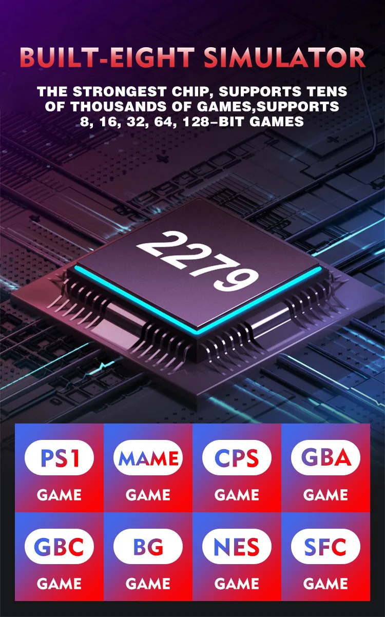 X1/X9/X12 Handheld Game Console Portable Handheld Nostalgic GBA/NES Video Game 5 Inch Large Screen Handheld