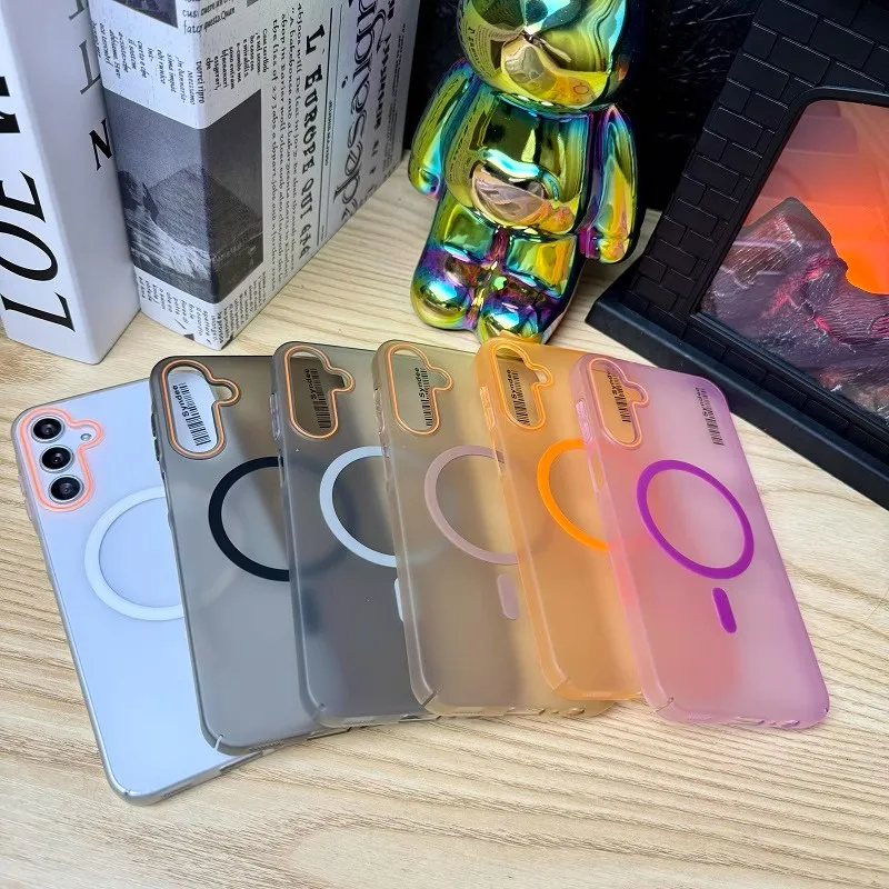 Matte Slim Magnetic Clear Hard Case
