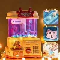 New Piggy Bank Claw Machine Large Children Toys Clamping Toy Egg Twisting Machine Birthday  Boys Girl Girls Sporting Facilities 2