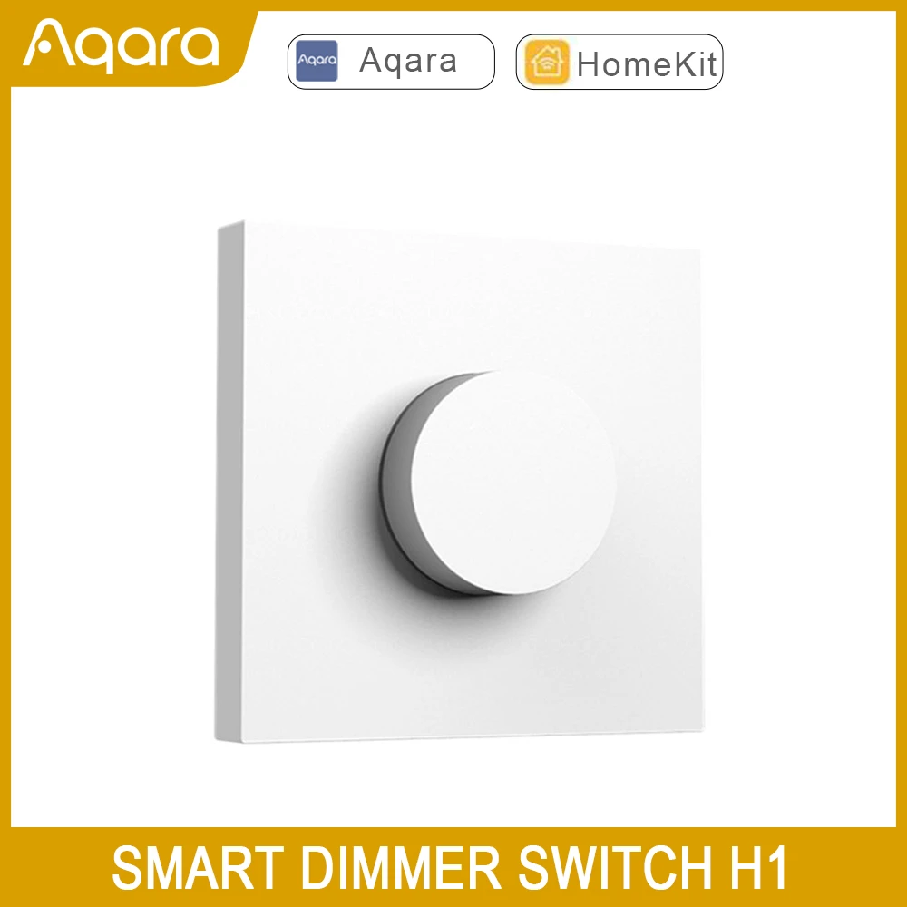 Aqara Smart Switch H1 Smart Home Wireless Rotary Dimmer Switch Light Brightness Adjustable