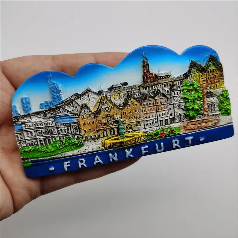 Magnetic Fridge Magnets Stickers Peru Israel Romania Thailand Frankfurt Czech Vietnam Korea Ukraine Paris Holland California Souvenir Home Decor