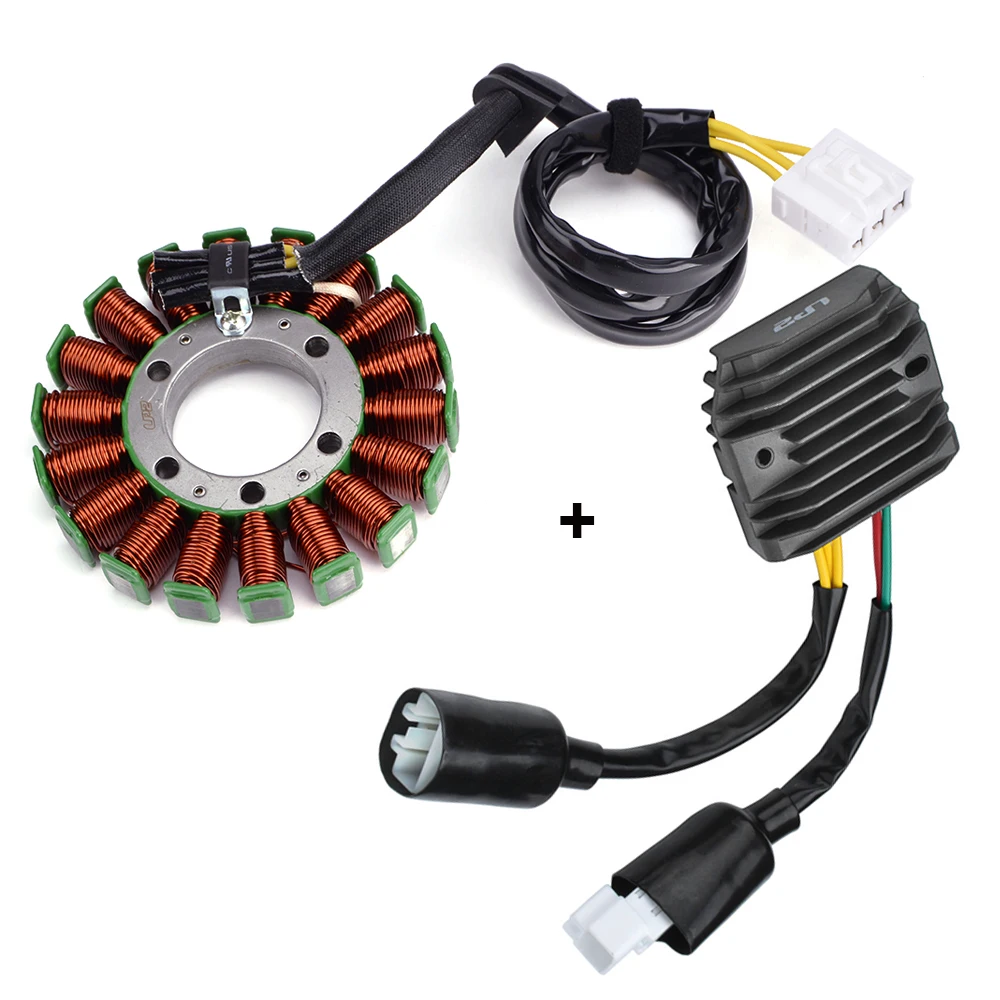 Motorcycle Stator Coil + Voltage Regulator rectifier For Honda CBF1000