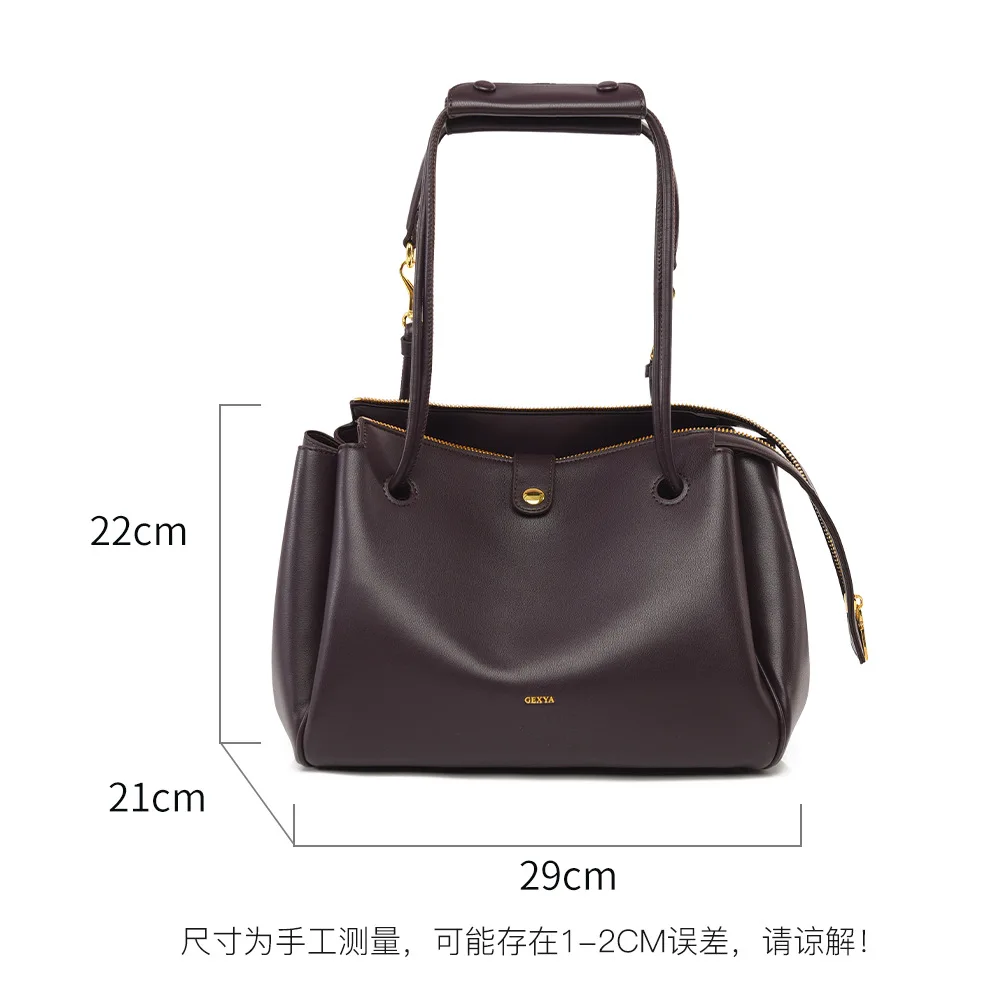 NEW Soft Women Bag Top Quality Luxury Design Fashion Tote Bag Shoulder Underarm Bag Casual Retro Handbag Ladies