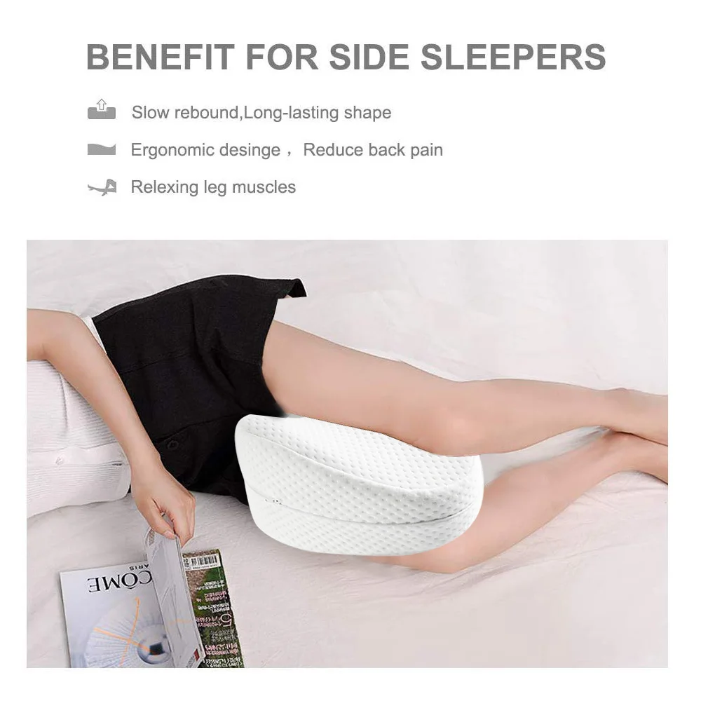 Comfy Leg Pillow Memory Cotton Leg Pillow Sleeping Orthopedic Sciatica Back  Hip Joint Pain Relief Thigh Leg Pad Cushion Home - AliExpress