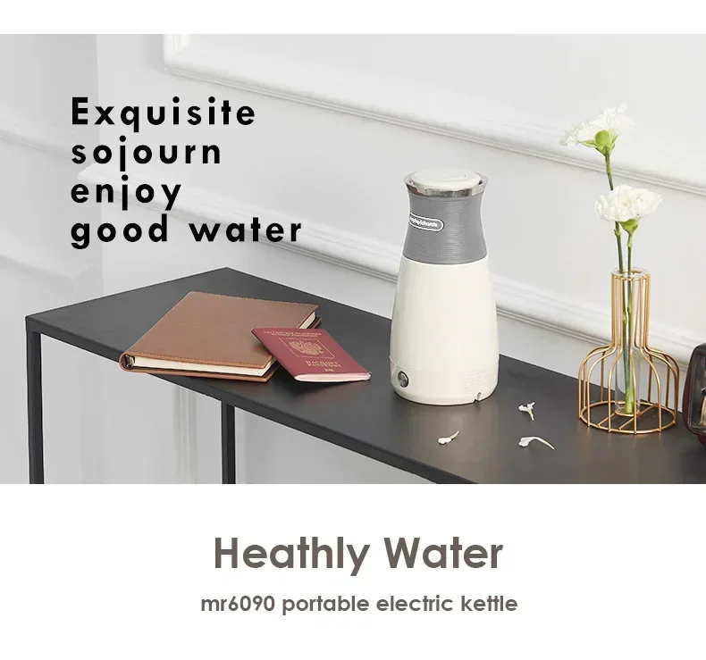 Description Picture 6 of item110V/220V MORPHY RICHARDS Electric kettle for travel, business trips, insulation, stainless steel, household, portable kettle