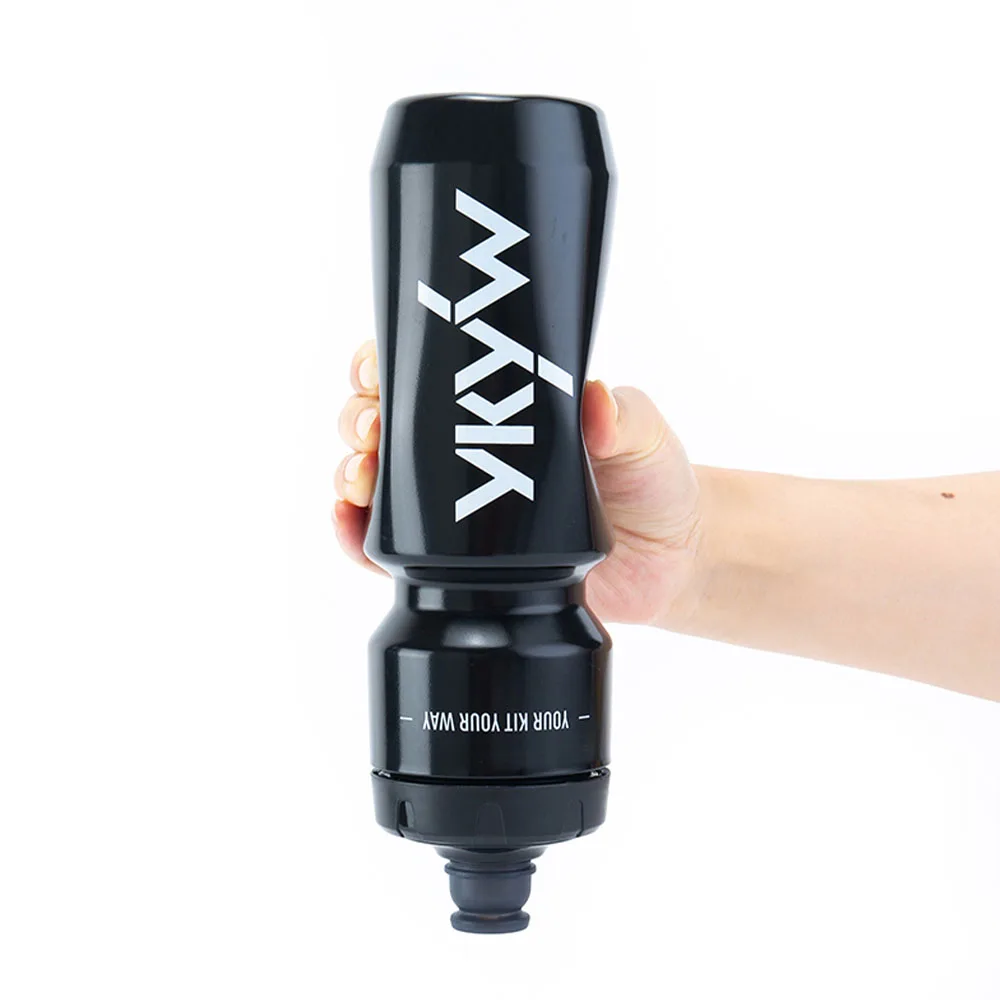 YKYWBIKE Fahrrad-Wasserflasche, auslaufsicherer Fahrradbecher, Press-Design, zusammendrückbare Rennrad-Flasche, leichter tragbarer Outdoor-Becher – Detail 13
