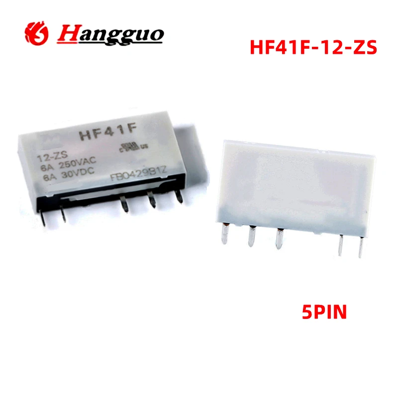 10 teile/los HF41F-24-ZS HF41F-12-ZS HF41F-5-ZS 5pin HF41F-5-HS HF41F-12-HS HF41F-24-HS 4pin Leistungs relais 41f-1z-c-1 Relais sockel – Detail 6